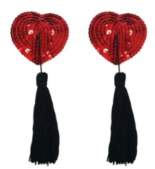 Heart Shaped Nipple Tassels